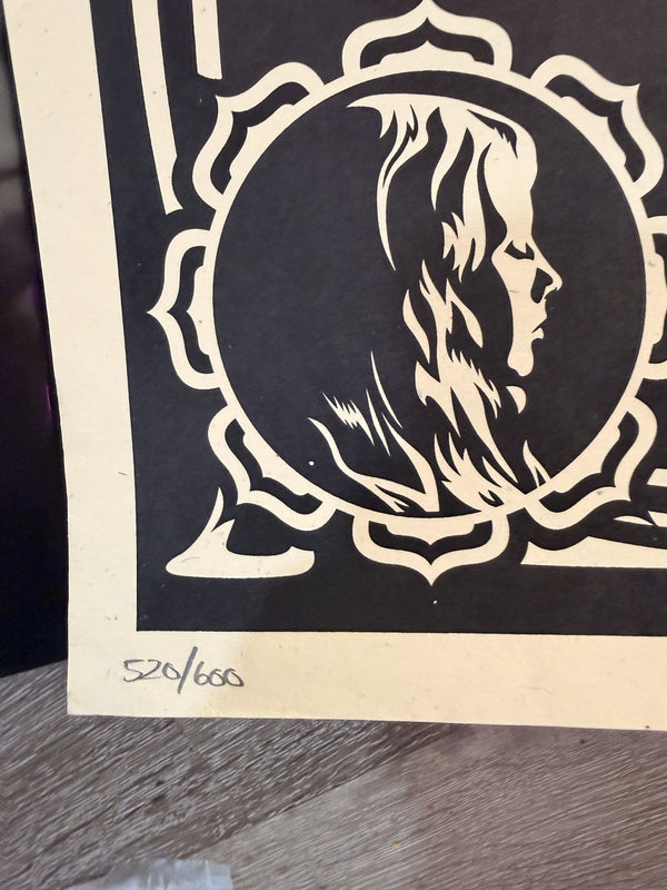 Shepard Fairey Paul McCartney Change Begins Within Signed 529/600 2009 OBEY