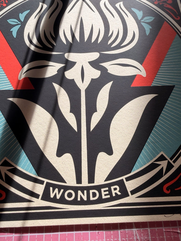Shepard Fairey WONDER Artist Proof AP Revolutionary Love 2021 Signed Print