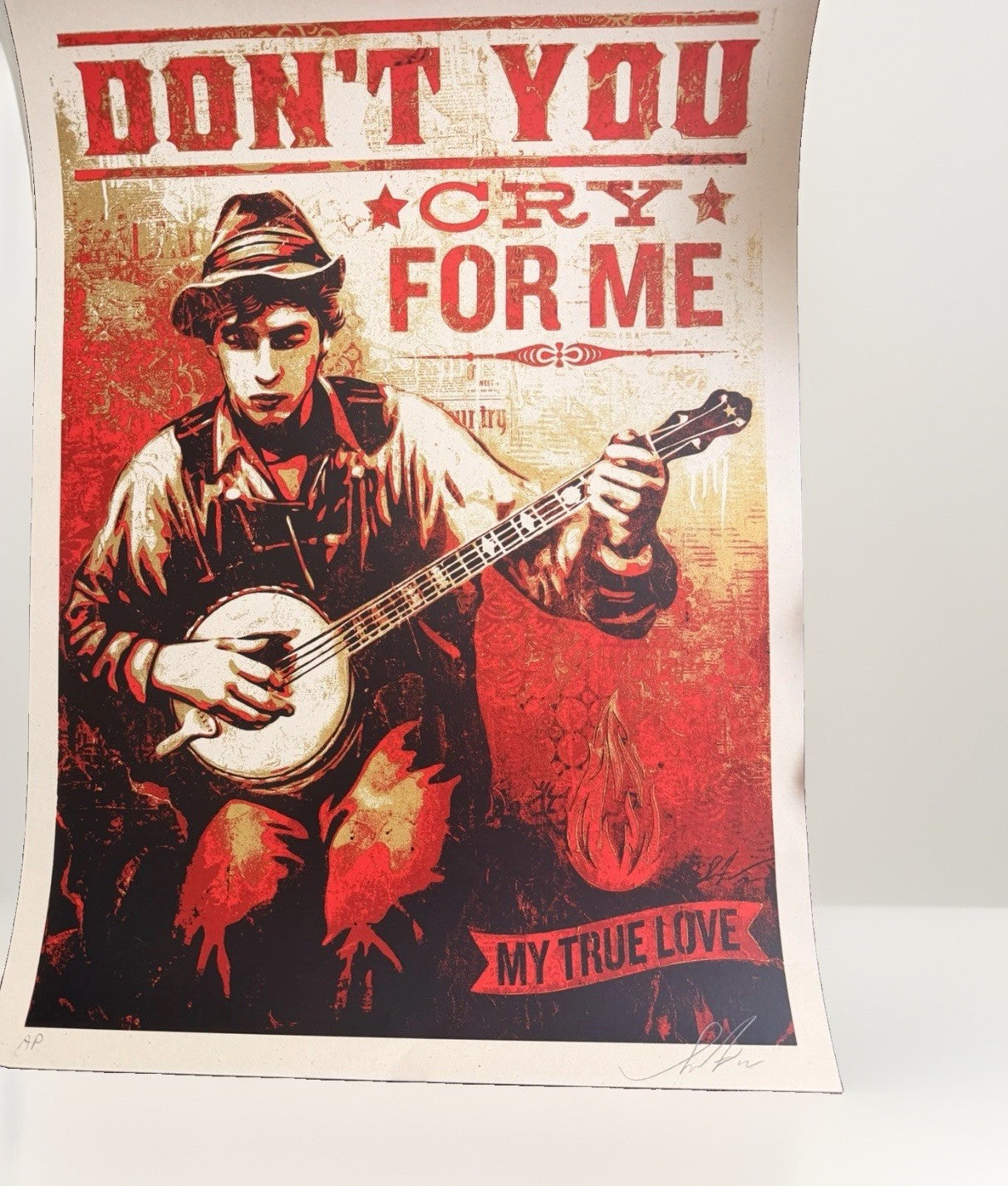OBEY GIANT - DON'T YOU CRY FOR ME (AP)