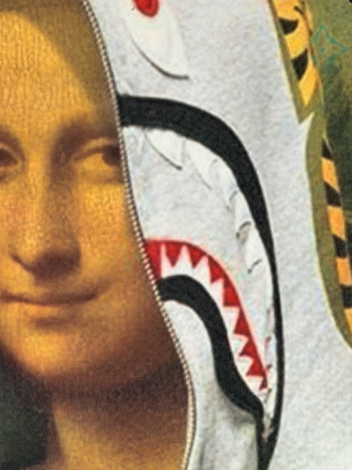 Death NYC Mona Lisa BAPE Shark Hoodie Louis Vuitton Signed Pop Art Print 2025