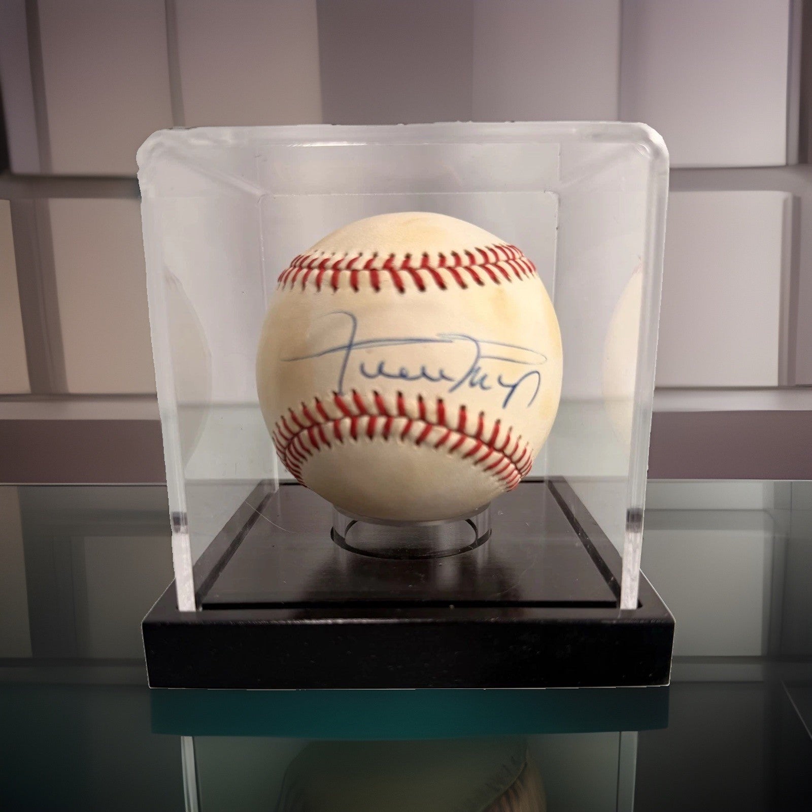 Willie Mays Signed Autographed Baseball JSA LOA Official National League
