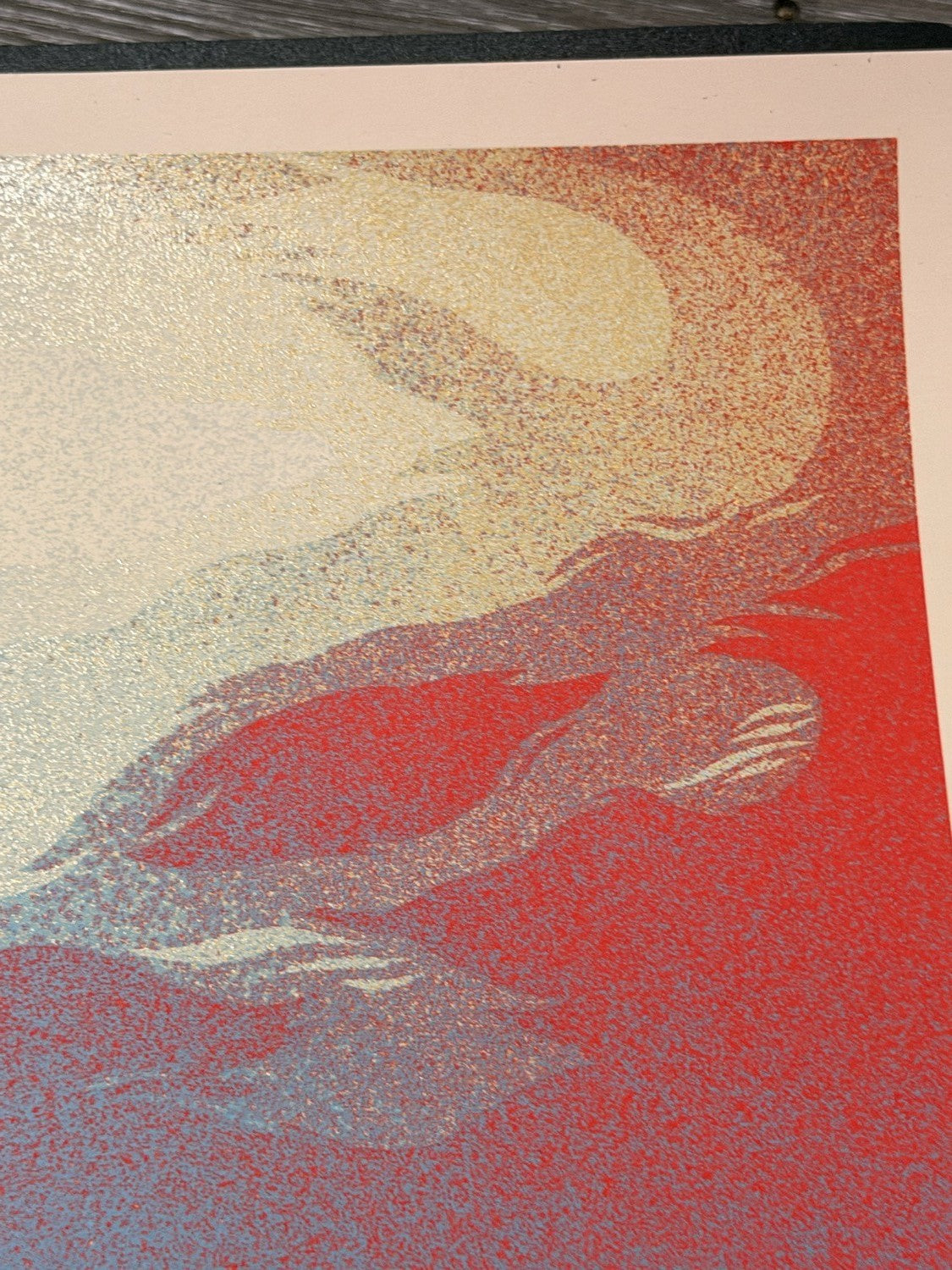 Shepard Fairey Bliss at the Sunset Edge Signed Numbered 338/550 OBEY Giant Print