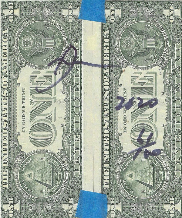 Alice in Wonderland DNYC –$1 Dollar Bills Signed & Numbered RARE!