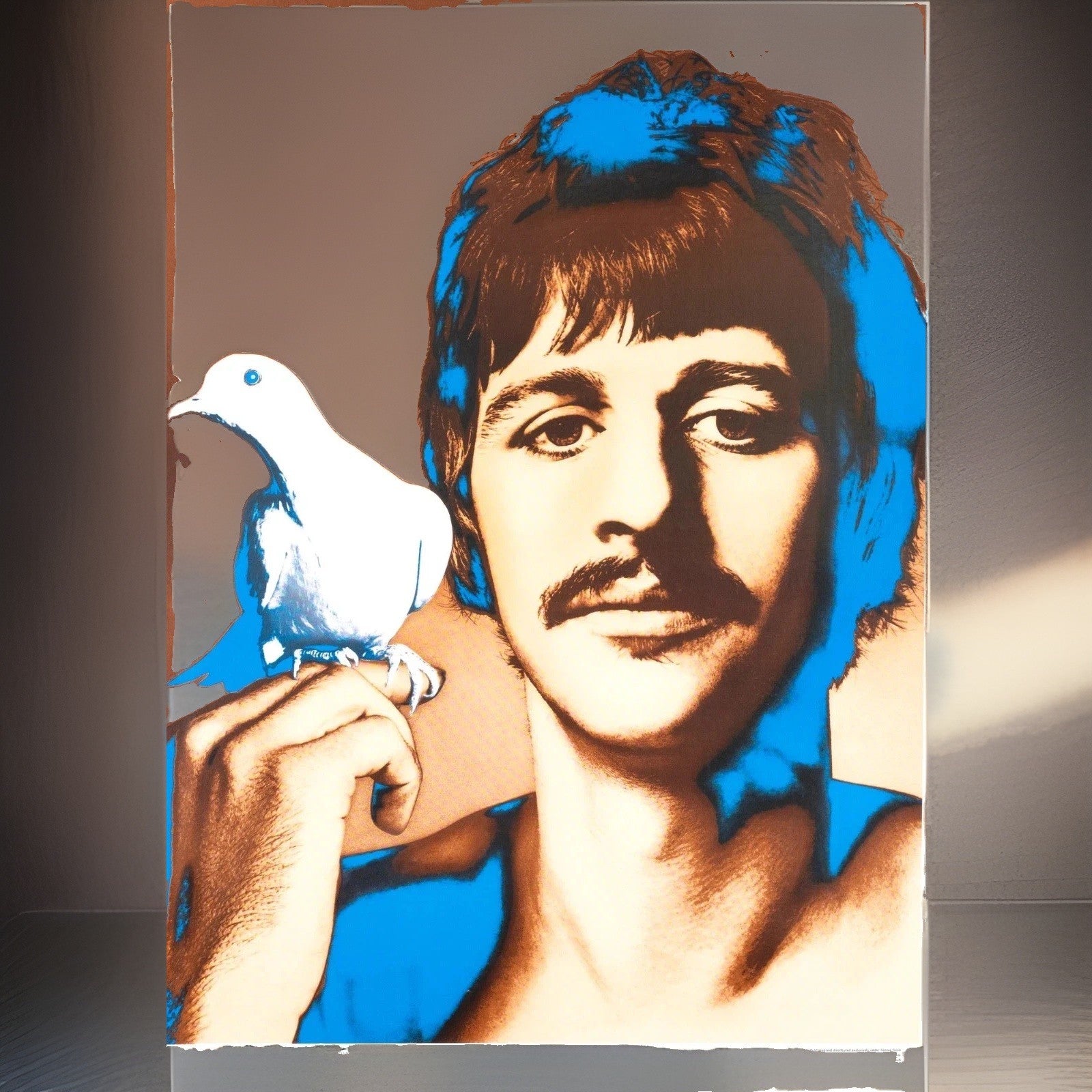 Richard Avedon Ringo Starr Beatles 1967 Stern Poster Linen Backed Original