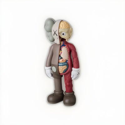 KAWS Companion Flayed Open Edition Brown Medicom Toy Dissected Sealed New Figure