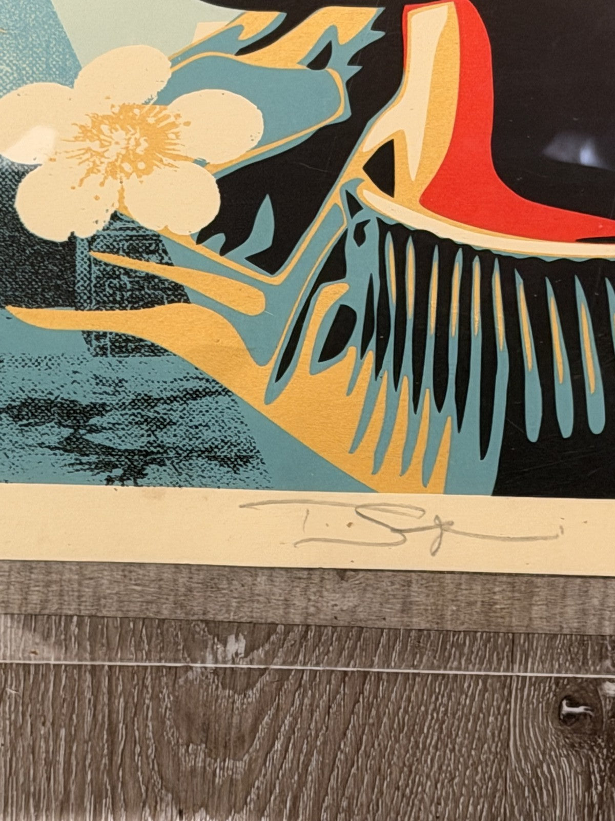 Shepard Fairey Eyes on the King Verdict Signed Numbered /600 OBEY 18x24 Riots