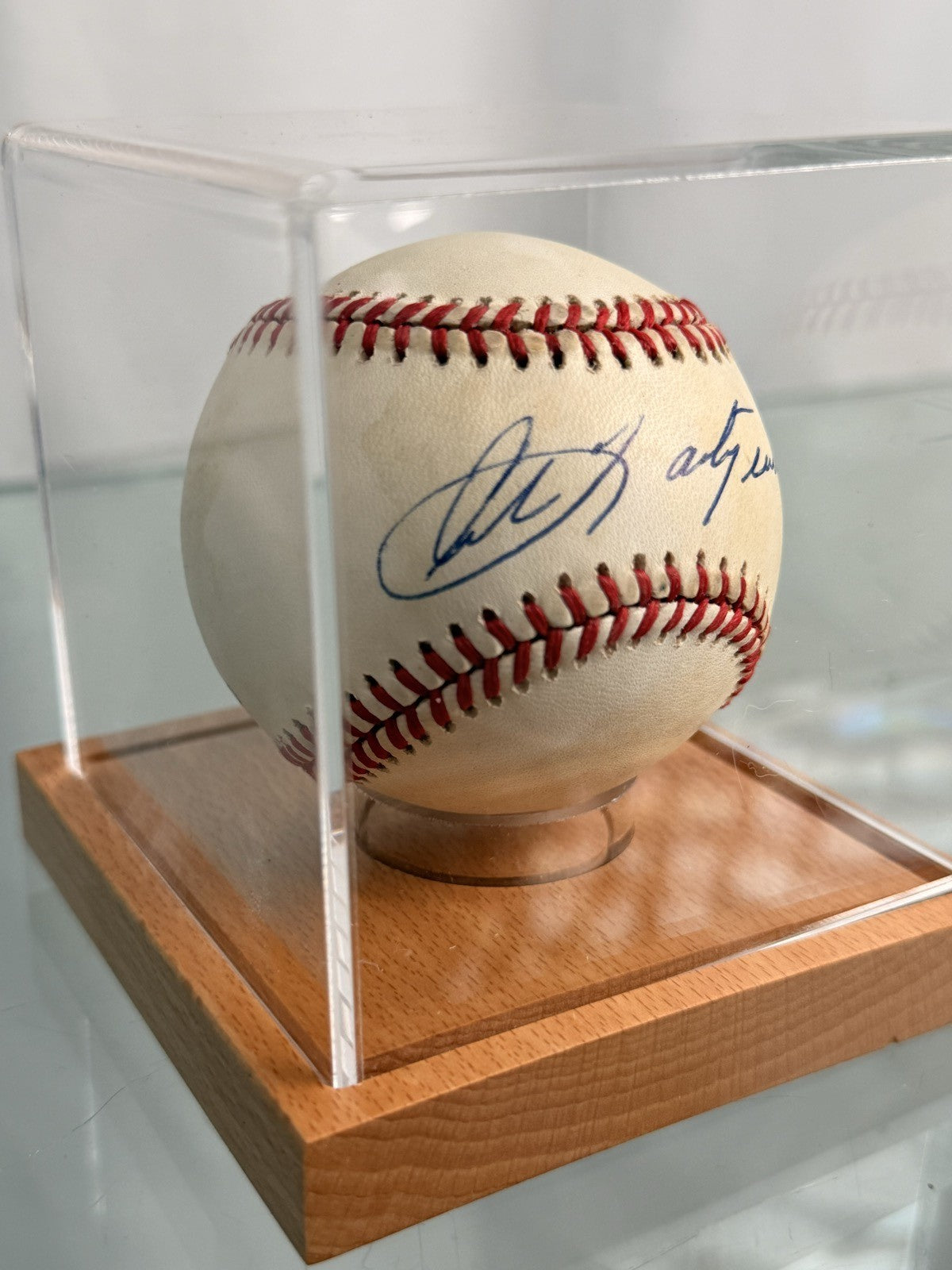 Carl Yastrzemski Signed Autographed Baseball JSA Boston Red Sox HOF