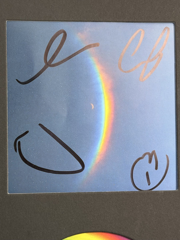 Coldplay Signed Moon Music CD Display Framed Band Autographs Parlophone