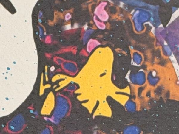 Death NYC Snoopy Louis Vuitton 1/1 Original Spray Paint Signed Pop Art LV