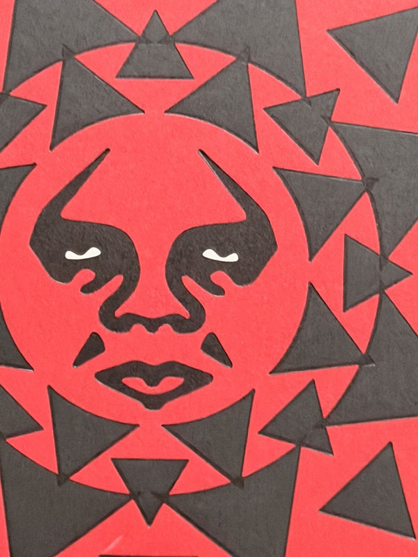 Shepard Fairey OBEY The Laws of Physics Signed Numbered Letterpress 113/200 2005