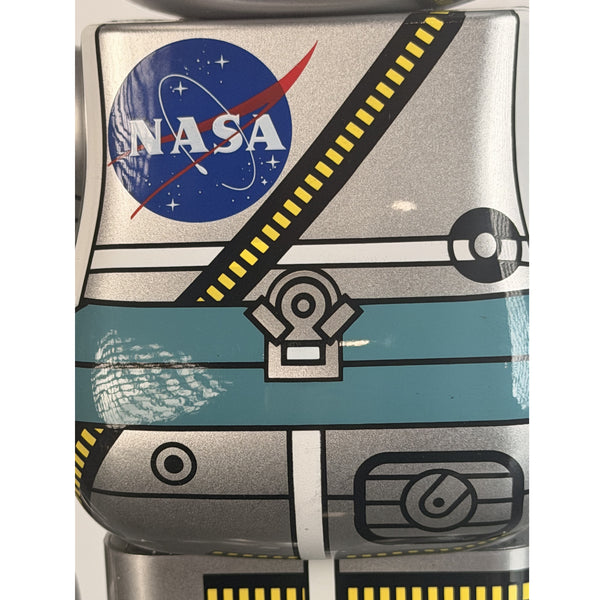 Bearbrick BE@RBRICK Mercury Astronaut 400% 100% Set NASA Medicom Toy Sealed New