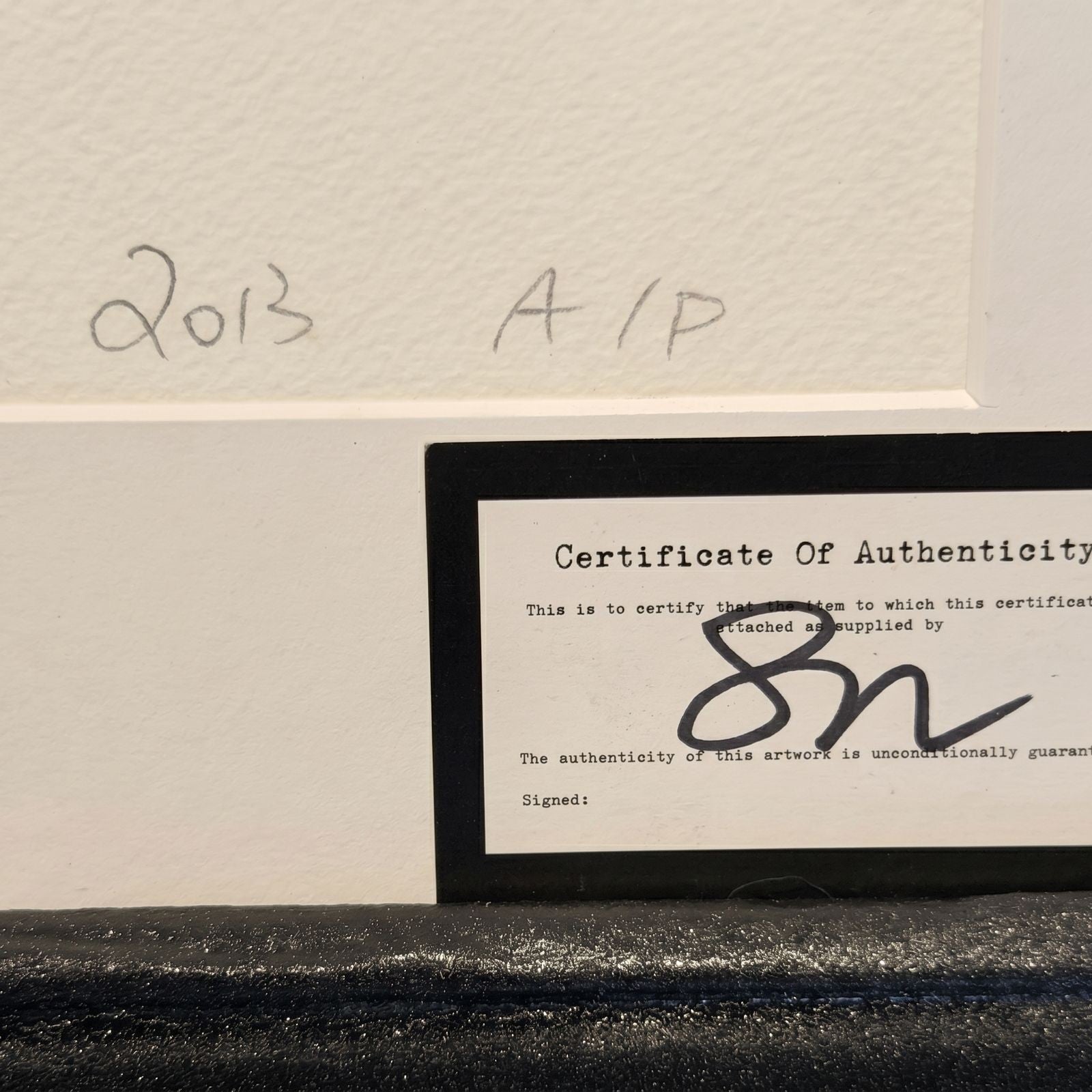 RARE ART - Death NYC Obama x Stormtrooper Signed Art Print, 2013 AP Framed