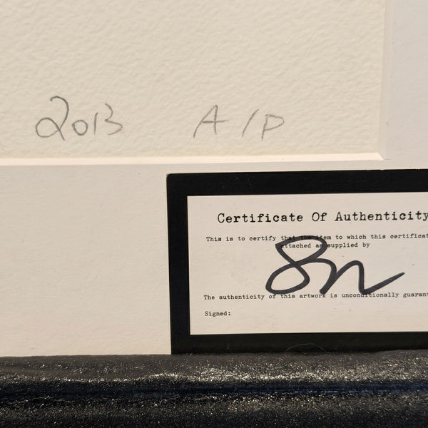 RARE ART - Death NYC Obama x Stormtrooper Signed Art Print, 2013 AP Framed