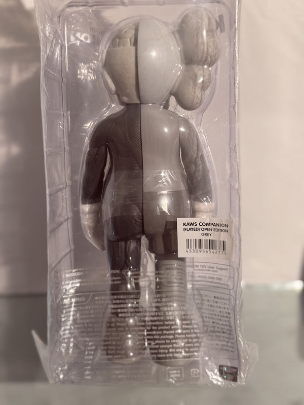 KAWS Companion Flayed Open Edition Grey Medicom Toy Dissected Sealed New Figure