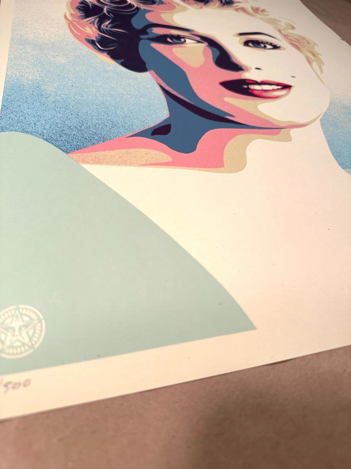 Shepard Fairey Marilyn Sunrise Signed Numbered Screen Print 335/500 OBEY 2026