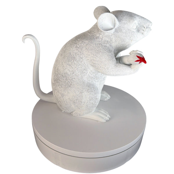Banksy Love Rat White Medicom Toy Sync Brandalism New in Box