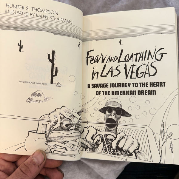 Hunter S. Thompson — Fear and Loathing in Las Vegas, 1st Edition, 1971, No Dust Jacket