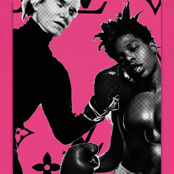 Death NYC — Andy Warhol Boxer Pink Louis Vuitton