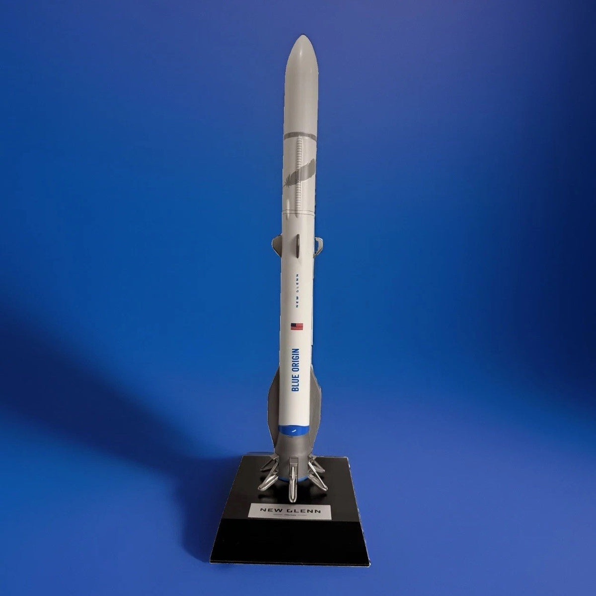 Blue Origin New Glenn Rocket Display Model Collectible Desk Spacecraft