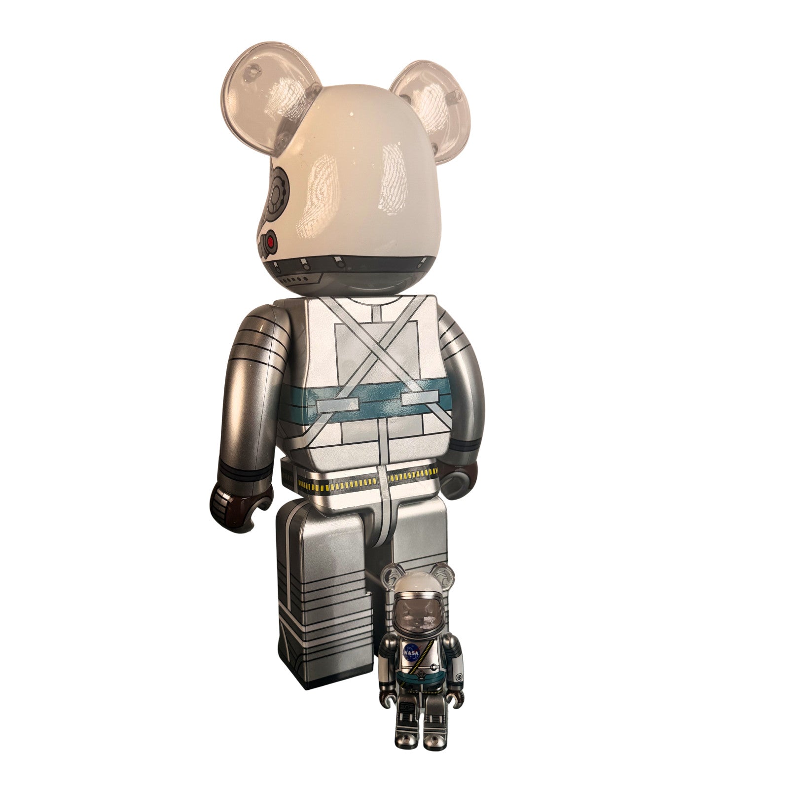 Bearbrick BE@RBRICK Mercury Astronaut 400% 100% Set NASA Medicom Toy Sealed New