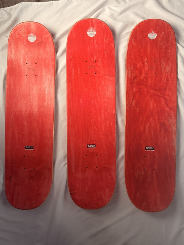 Shepard Fairey OBEY 30th Anniversary Skateboard Deck Set of 3 Limited 2019 /300