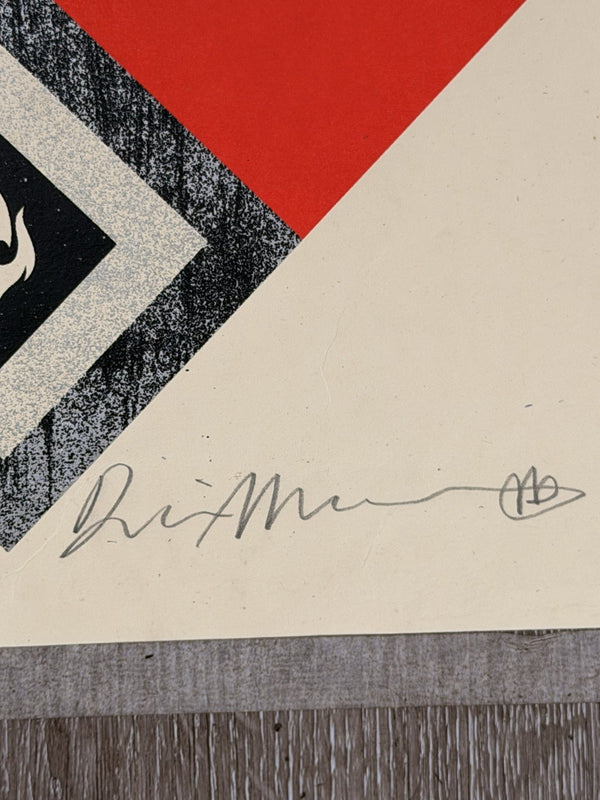 Shepard Fairey x Dennis Morris Bob Marley Dual Signed Print 2020 Obey 58/200