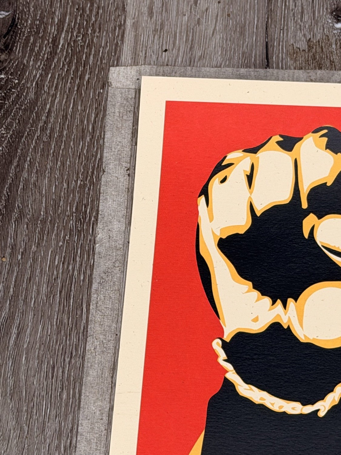 Shepard Fairey x Chuck D Public Enemy Dual Signed Artist Proof AP Print 2007
