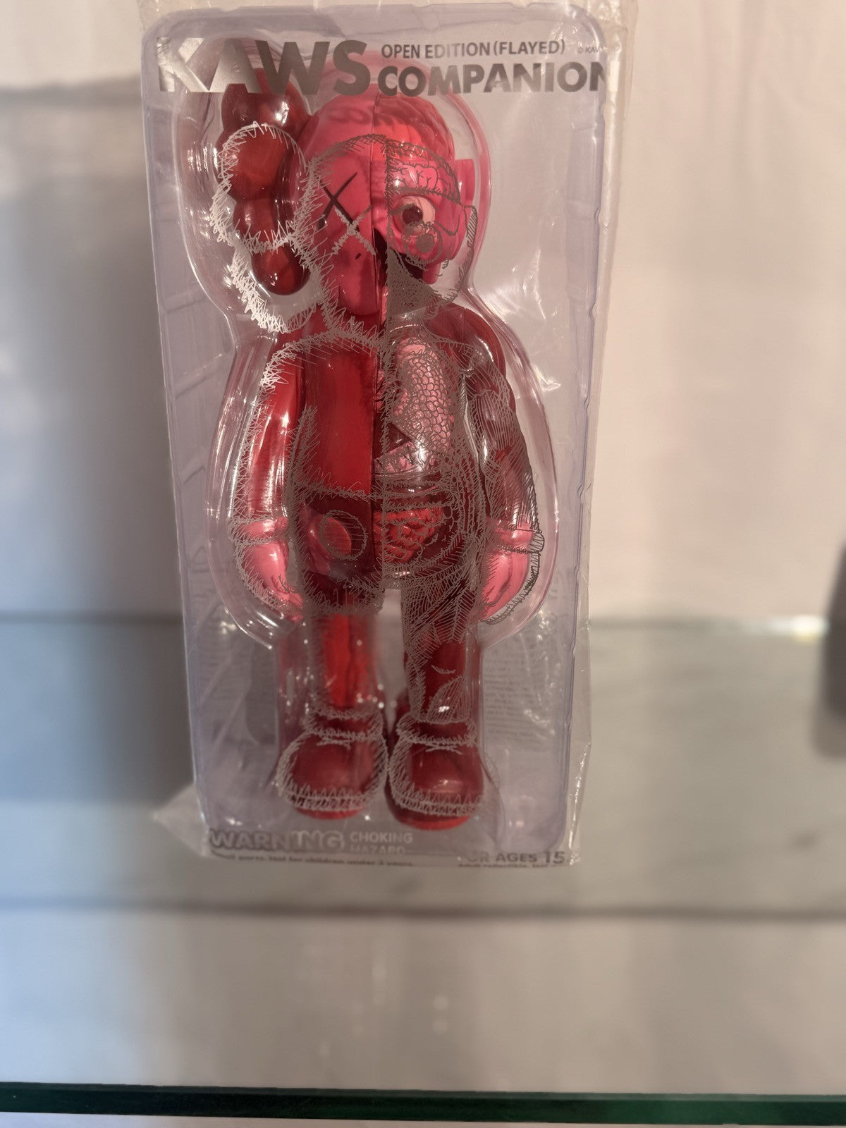 KAWS Companion Flayed Open Edition Blush Medicom Toy Dissected Sealed New Figure