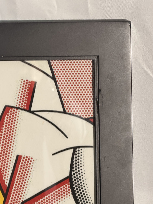 After Roy Lichtenstein I Love Liberty Framed Pop Art Print