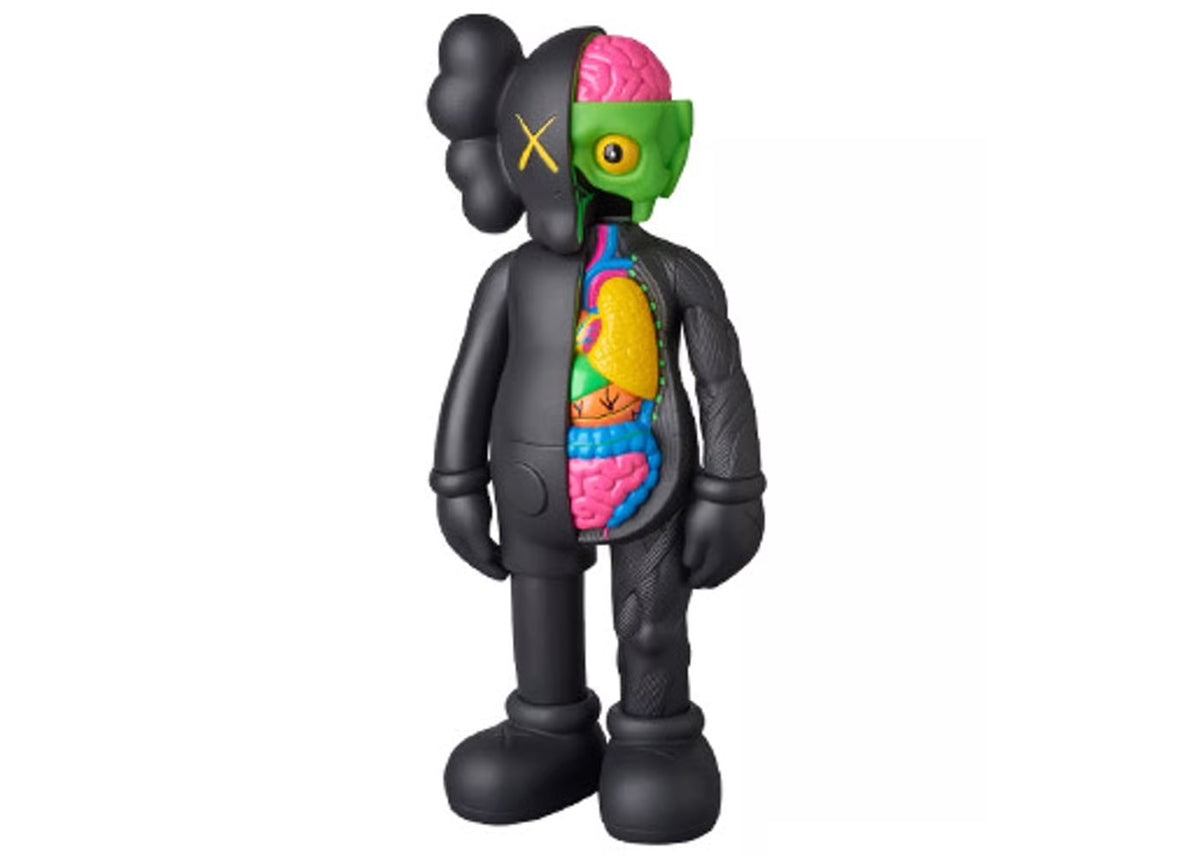 KAWS Companion Flayed Open Edition Black Medicom Toy Dissected Sealed New Figure