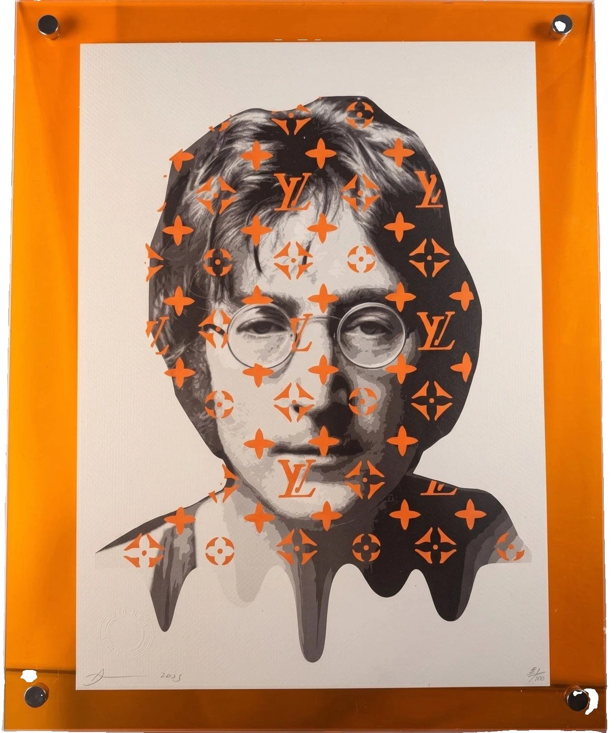 Death NYC — John Lennon × Louis Vuitton "Drip"  Beatles