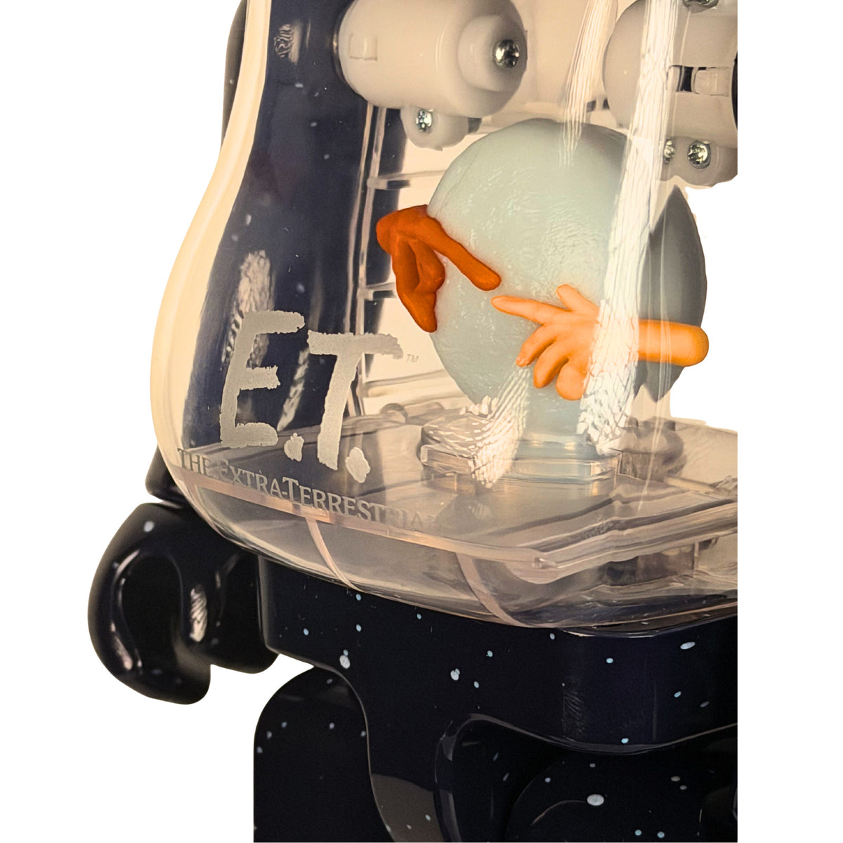 Bearbrick BE@RBRICK E.T. Extra-Terrestrial Light Up 400% 100% Medicom Sealed New