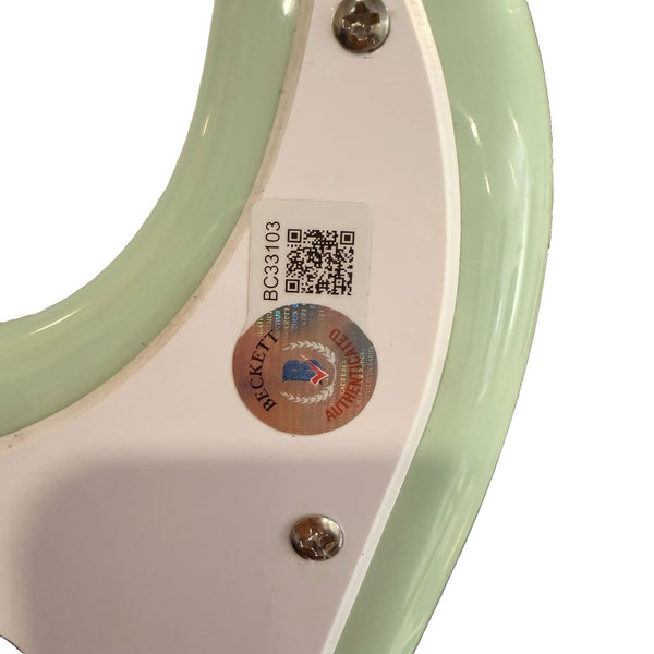 Isaac Brock Signed Mint Green Strat Guitar - JSA Authenticated Custom Model