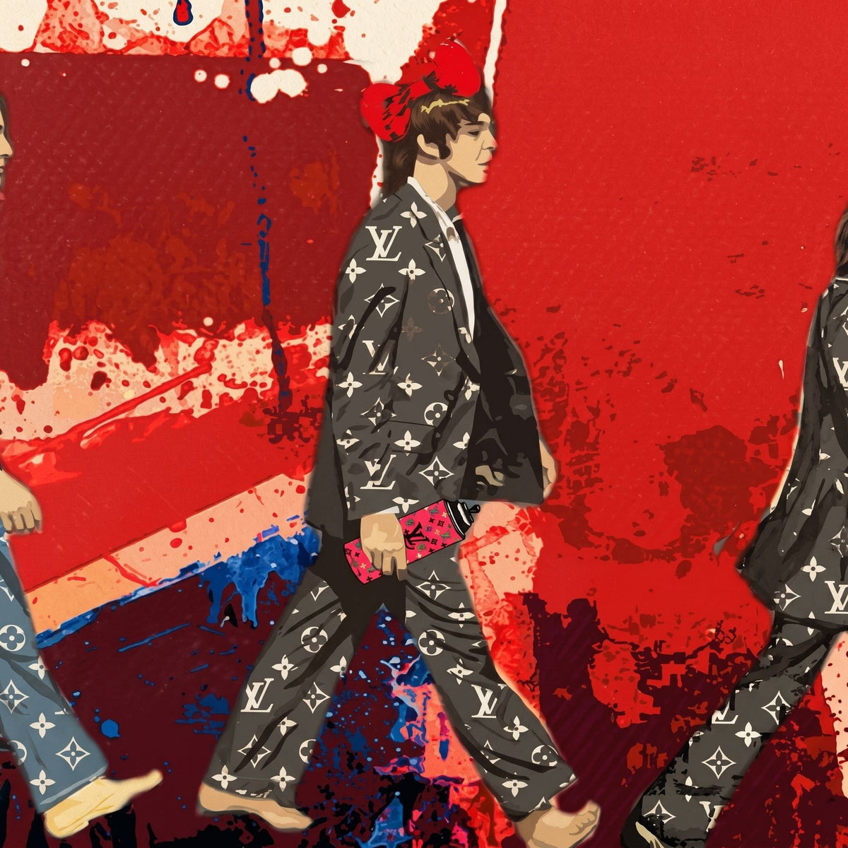 Death NYC — The Beatles Abbey Road × Louis Vuitton × Union Jack
