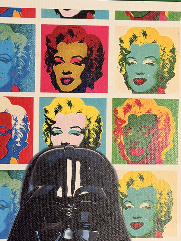 Death NYC Darth Vader Warhol Marilyn Signed Numbered LTD 100 FRAMED Pop Art