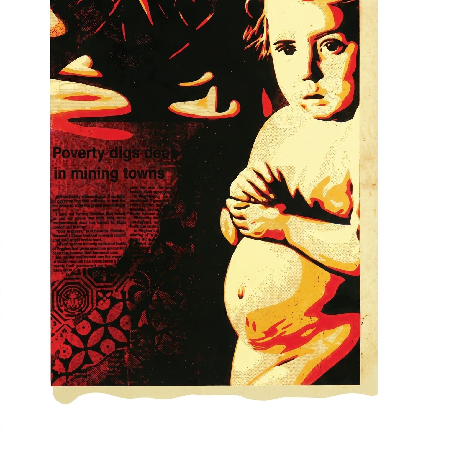 Shepard Fairey OBEY Two Americas 2016 Serigraph Signed Numbered Ed/100 30x40