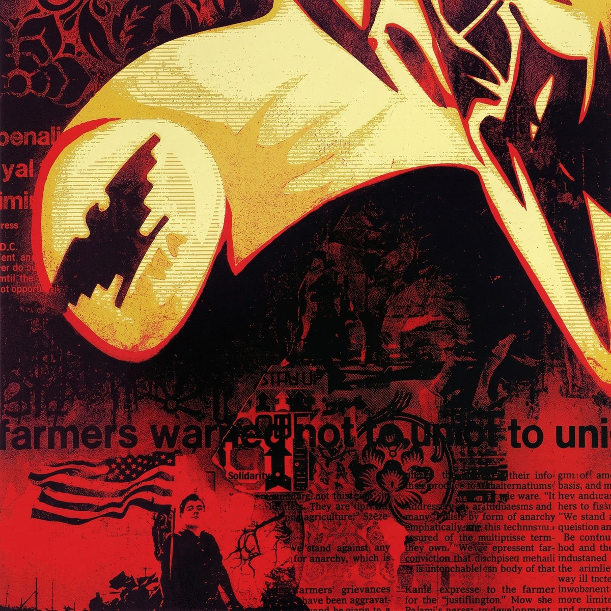 Shepard Fairey OBEY Workers Rights Signed Numbered Screen Print