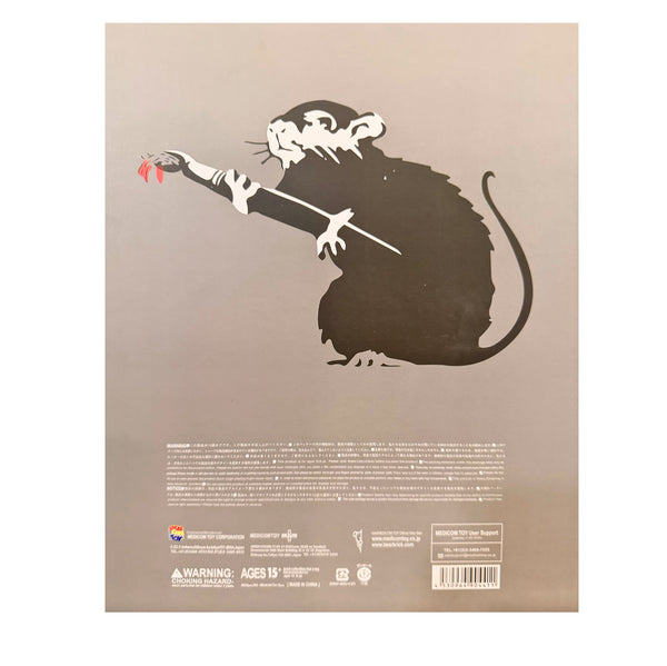 Banksy Love Rat White Medicom Toy Sync Brandalism New in Box