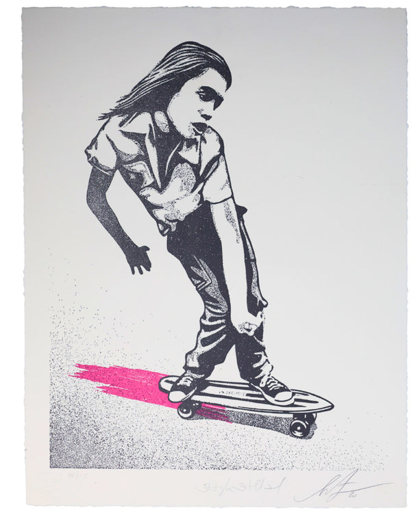 Shepard Fairey x Hugh Holland Styles Change Style Endures Yellow Signed 44/115