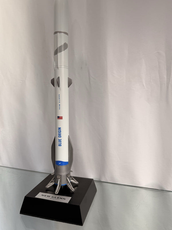 Blue Origin New Glenn Rocket Display Model Collectible Desk Spacecraft