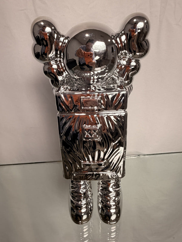 KAWS Holiday Space Set of 3 Gold Black Silver Companion Astronaut Figure StockX