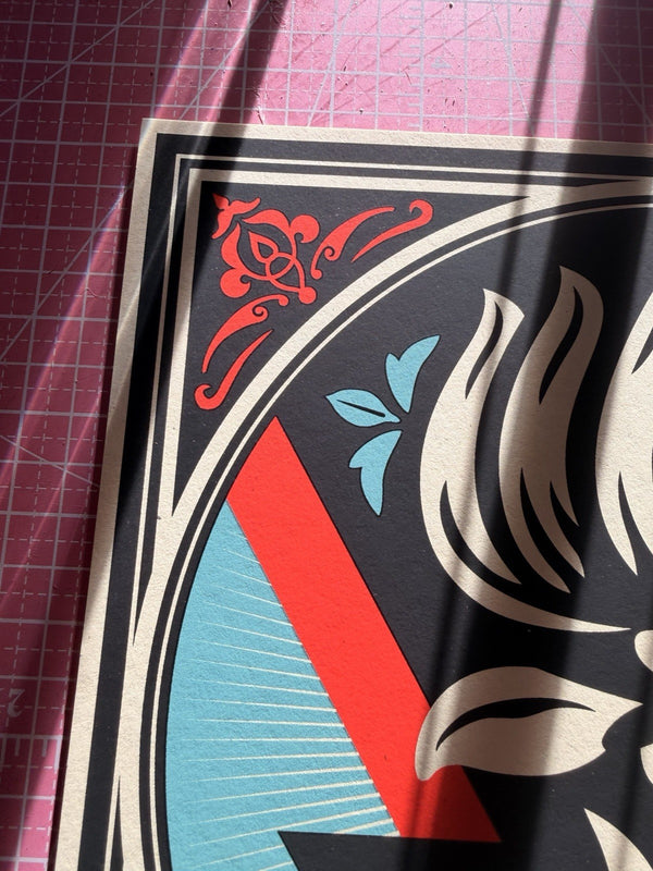 Shepard Fairey WONDER Artist Proof AP Revolutionary Love 2021 Signed Print