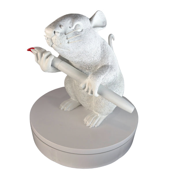 Banksy Love Rat White Medicom Toy Sync Brandalism New in Box