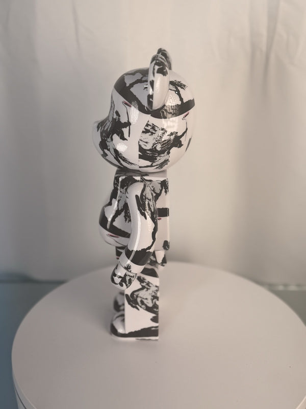 BE@RBRICK Brandalism Sync Banksy Medicom Toy Art Figure du-al.io Authenticated