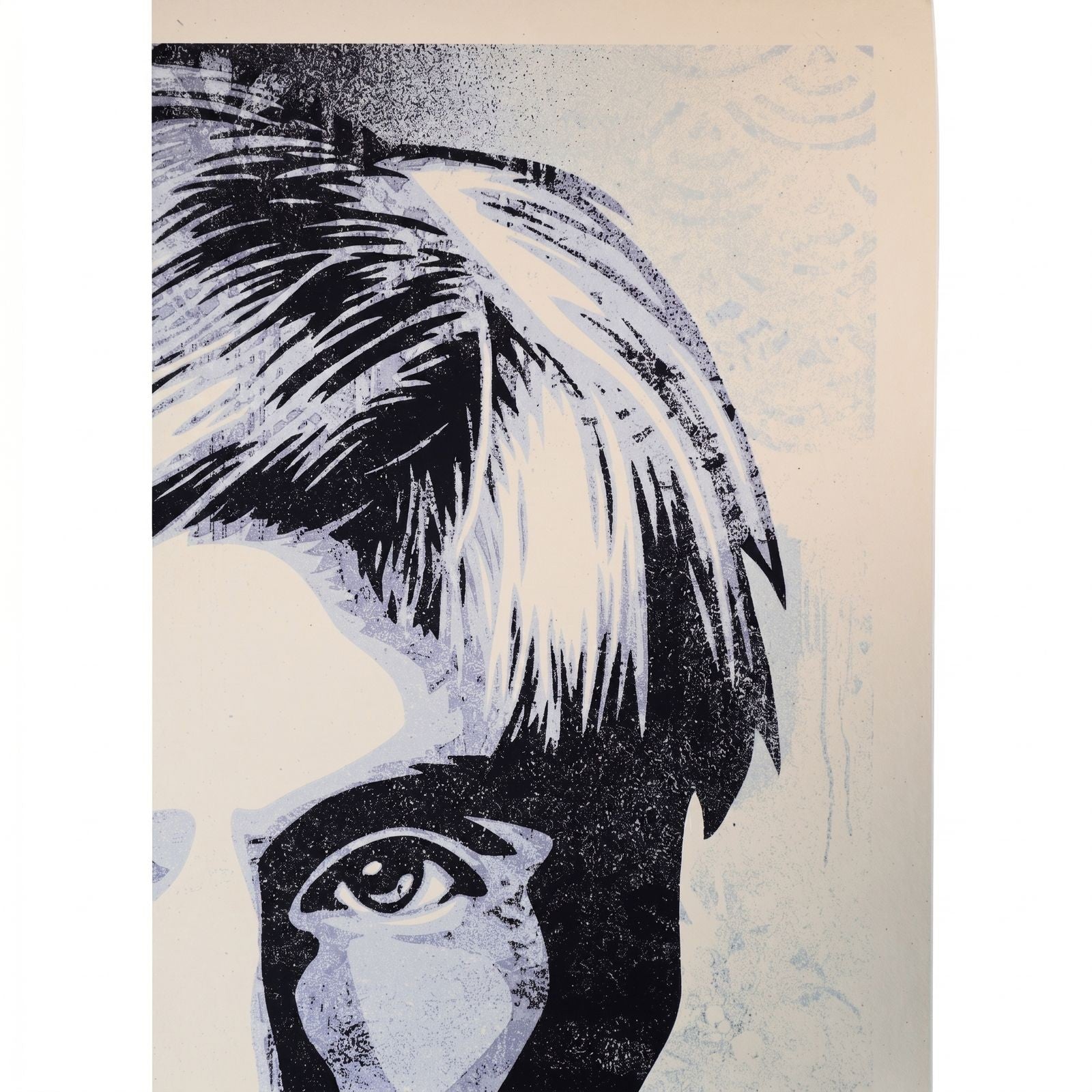 Shepard Fairey Warhol Collages Silver 2023 Signed Print | Limited Edition 300