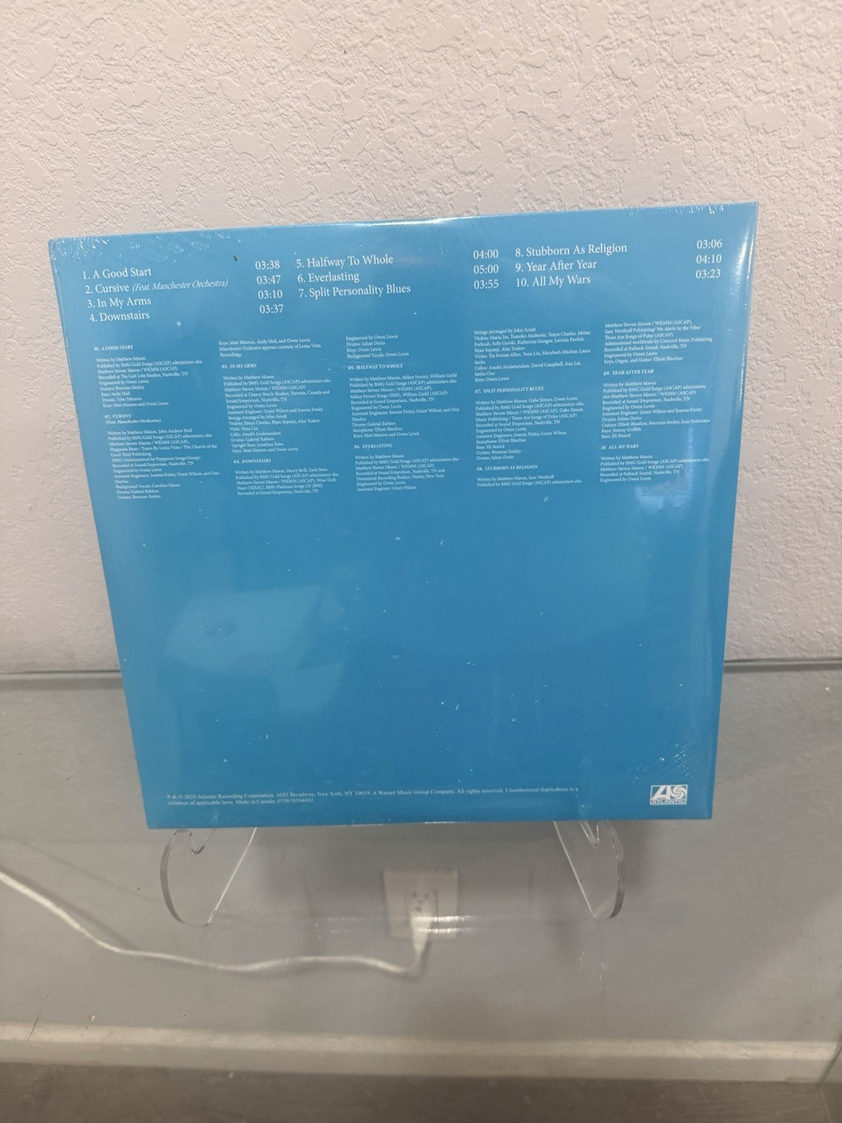 Matt Maeson Signed A Quiet and Harmless Living Sealed Vinyl LP Record
