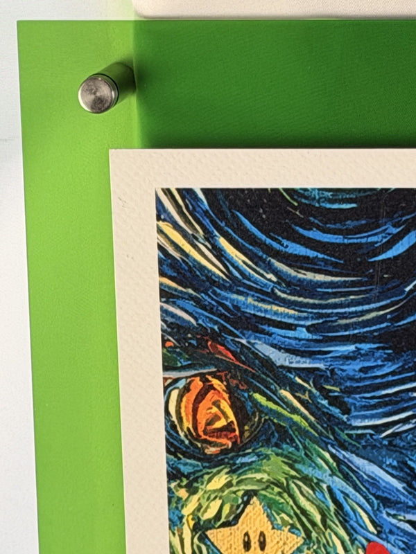 Death NYC Death Is Free Beatles Abbey Road LV Starry Night Mario Signed Print
