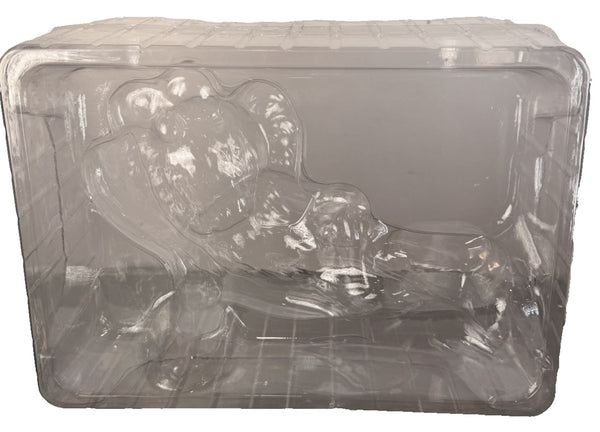 KAWS Time Off BFF Vinyl Figure Blue 2023 Medicom Toy 14" Reclining with Box