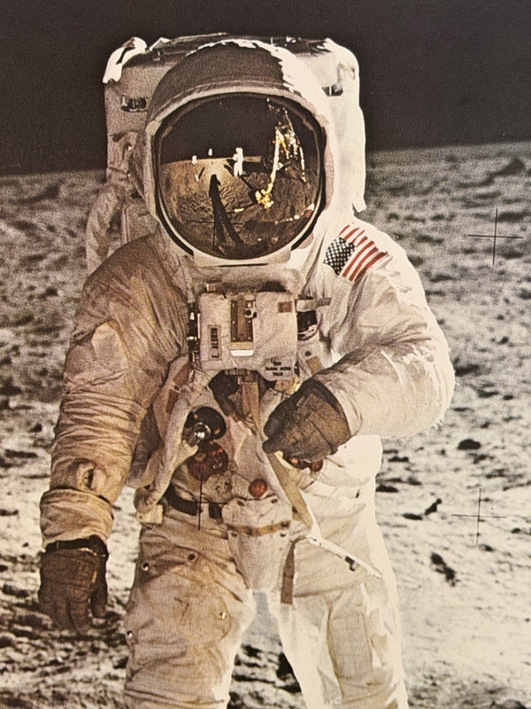 BUZZ ALDRIN APOLLO 11  NASA FRAMED AUTOGRAPH - ZARELLI SPACE COA