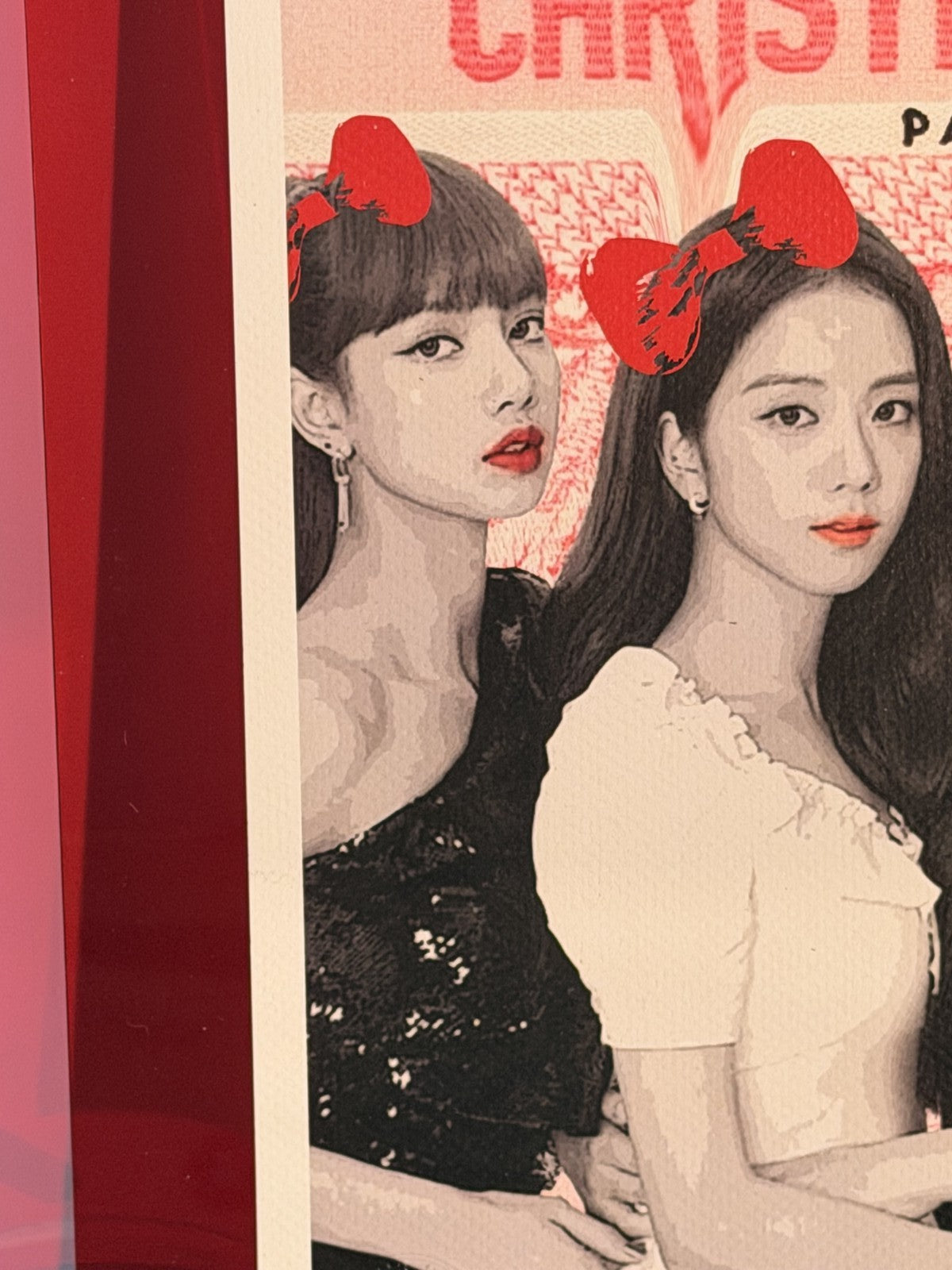 Death NYC BLACKPINK Christian Dior Paris Signed Numbered LTD 100 FRAMED K-Pop